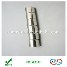 N40 nickle coating cylinder neodymium magnets